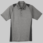 Heather Colorblock Contender Polo