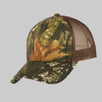 Structured Camouflage Mesh Back Cap